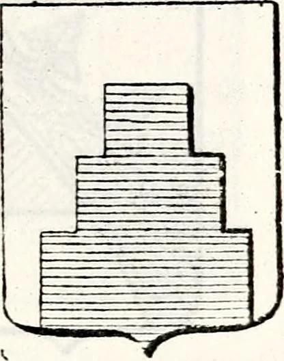 An illustration from Traité élémentaire du blason, 1872, leaf 148