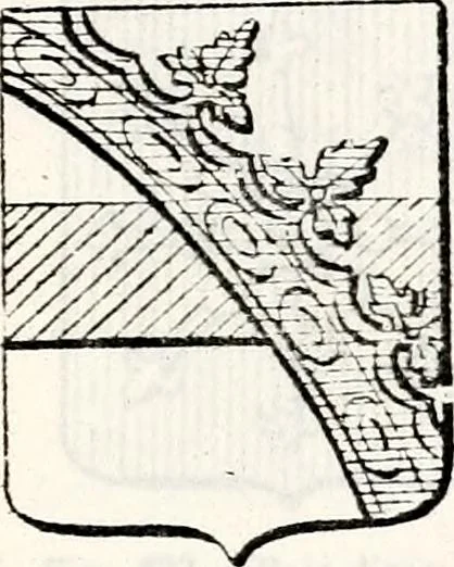 An illustration from Traité élémentaire du blason, 1872, leaf 150
