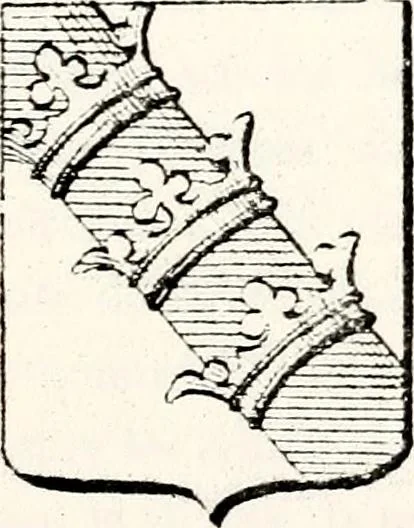 An illustration from Traité élémentaire du blason, 1872, leaf 150
