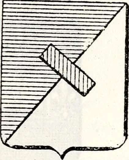 An illustration from Traité élémentaire du blason, 1872, leaf 156