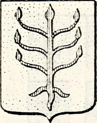 An illustration from Traité élémentaire du blason, 1872, leaf 158