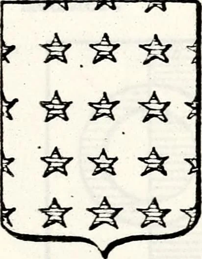 An illustration from Traité élémentaire du blason, 1872, leaf 166