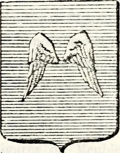 An illustration from Traité élémentaire du blason, 1872, leaf 170