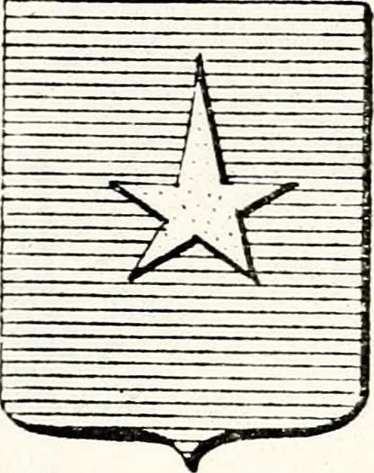 An illustration from Traité élémentaire du blason, 1872, leaf 182