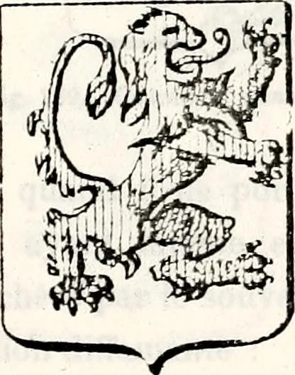 An illustration from Traité élémentaire du blason, 1872, leaf 184