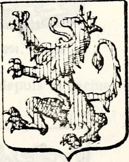 An illustration from Traité élémentaire du blason, 1872, leaf 186