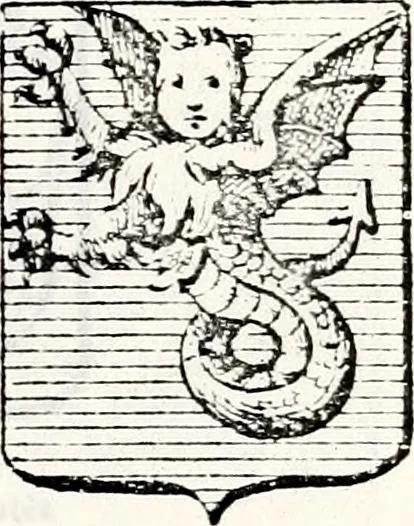 An illustration from Traité élémentaire du blason, 1872, leaf 192