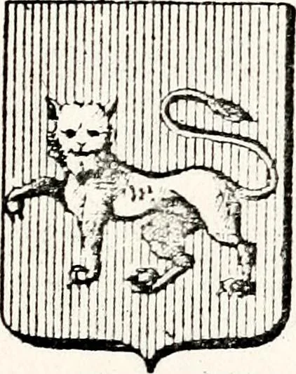 An illustration from Traité élémentaire du blason, 1872, leaf 196