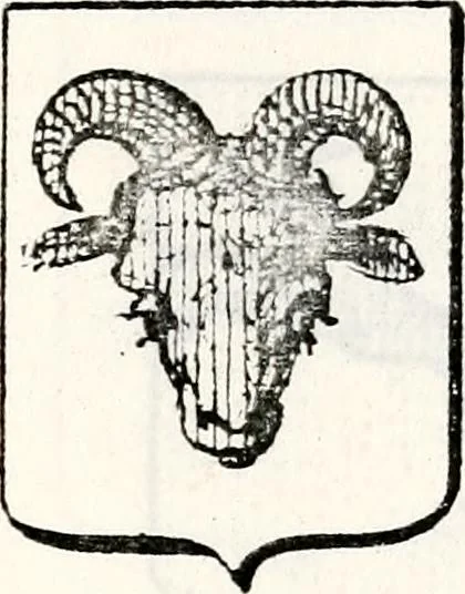 An illustration from Traité élémentaire du blason, 1872, leaf 200