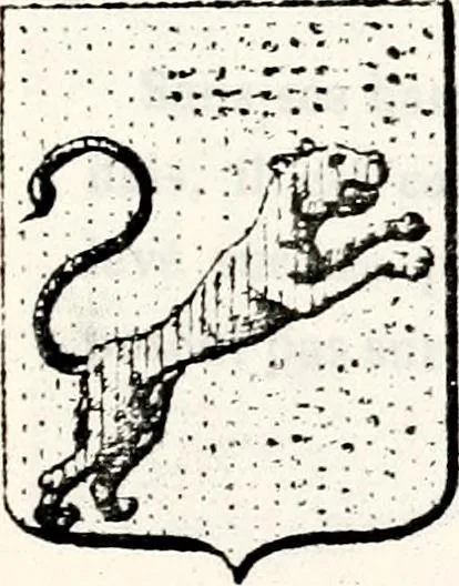 An illustration from Traité élémentaire du blason, 1872, leaf 200