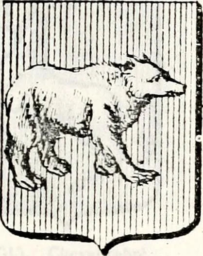 An illustration from Traité élémentaire du blason, 1872, leaf 202