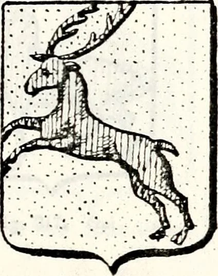 An illustration from Traité élémentaire du blason, 1872, leaf 202