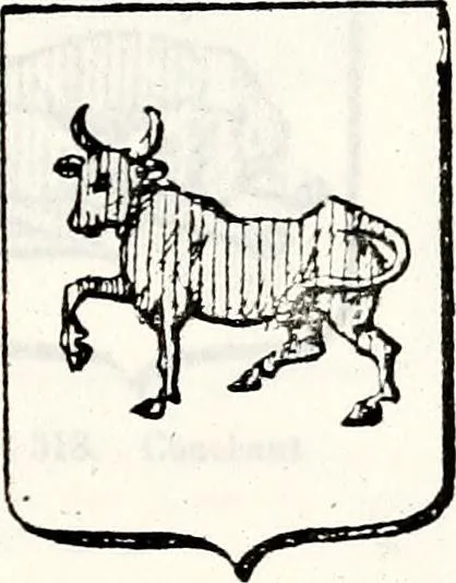 An illustration from Traité élémentaire du blason, 1872, leaf 202