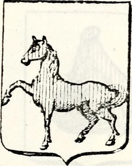 An illustration from Traité élémentaire du blason, 1872, leaf 204