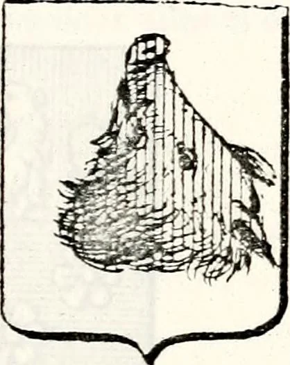 An illustration from Traité élémentaire du blason, 1872, leaf 206