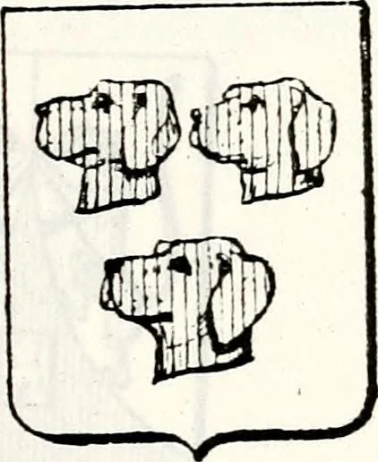 An illustration from Traité élémentaire du blason, 1872, leaf 206