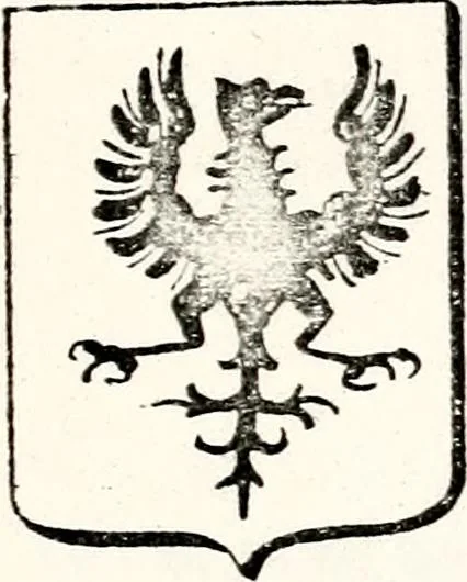 An illustration from Traité élémentaire du blason, 1872, leaf 212