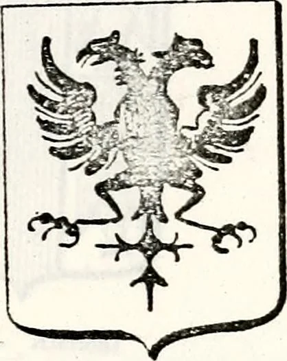 An illustration from Traité élémentaire du blason, 1872, leaf 212