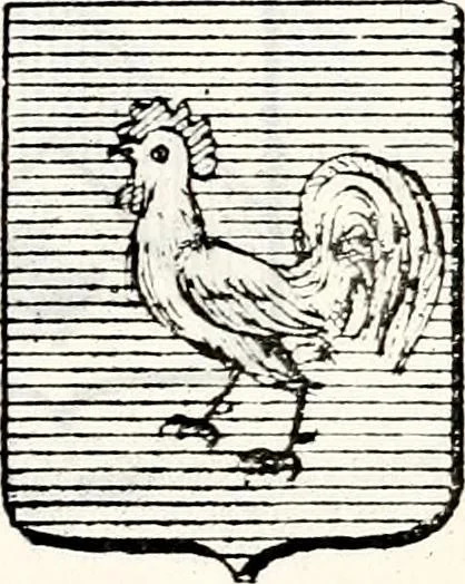 An illustration from Traité élémentaire du blason, 1872, leaf 214