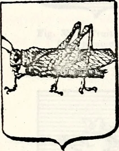 An illustration from Traité élémentaire du blason, 1872, leaf 228
