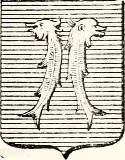 An illustration from Traité élémentaire du blason, 1872, leaf 230