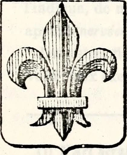 An illustration from Traité élémentaire du blason, 1872, leaf 236