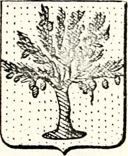 An illustration from Traité élémentaire du blason, 1872, leaf 242