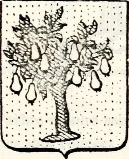 An illustration from Traité élémentaire du blason, 1872, leaf 242