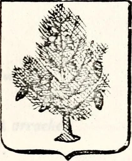 An illustration from Traité élémentaire du blason, 1872, leaf 242