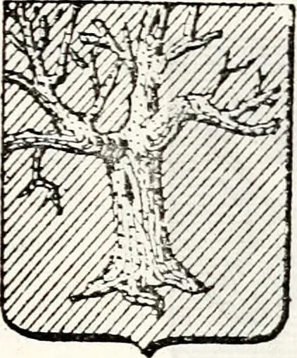 An illustration from Traité élémentaire du blason, 1872, leaf 244