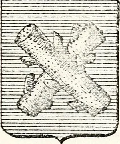 An illustration from Traité élémentaire du blason, 1872, leaf 246