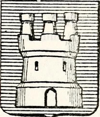 An illustration from Traité élémentaire du blason, 1872, leaf 256