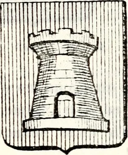 An illustration from Traité élémentaire du blason, 1872, leaf 256