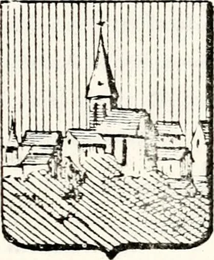 An illustration from Traité élémentaire du blason, 1872, leaf 260