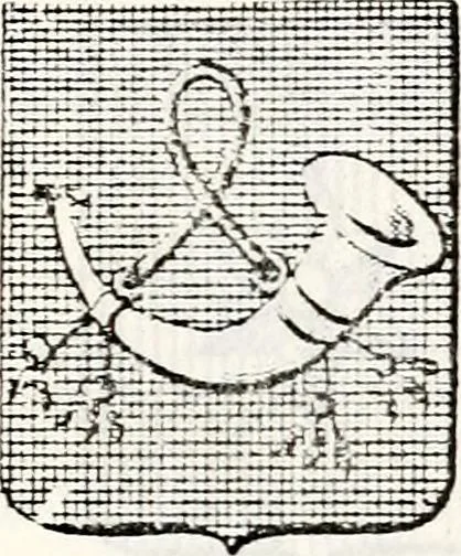 An illustration from Traité élémentaire du blason, 1872, leaf 266