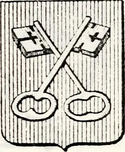 An illustration from Traité élémentaire du blason, 1872, leaf 272