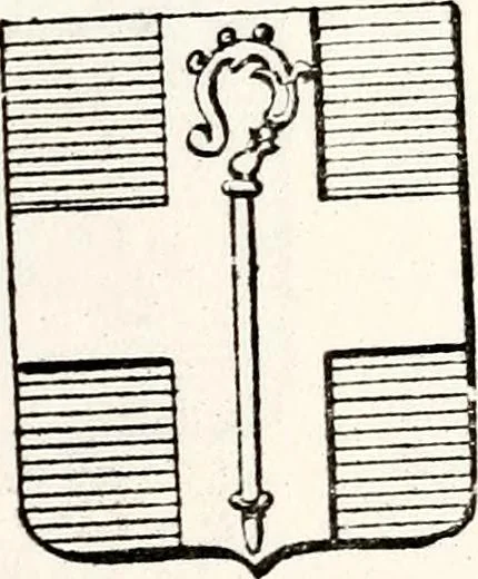 An illustration from Traité élémentaire du blason, 1872, leaf 276