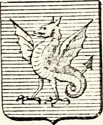 An illustration from Traité élémentaire du blason, 1872, leaf 280
