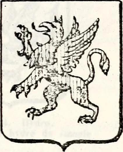 An illustration from Traité élémentaire du blason, 1872, leaf 282