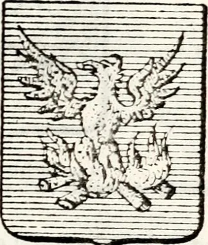 An illustration from Traité élémentaire du blason, 1872, leaf 282