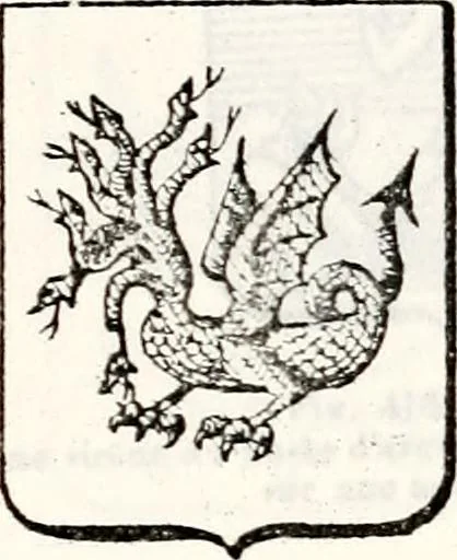An illustration from Traité élémentaire du blason, 1872, leaf 284