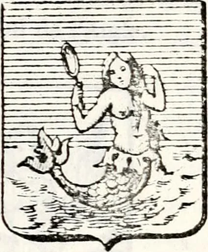An illustration from Traité élémentaire du blason, 1872, leaf 286