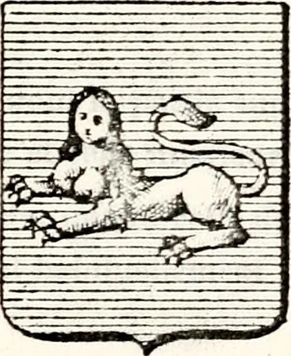 An illustration from Traité élémentaire du blason, 1872, leaf 288