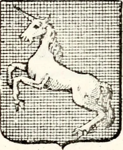 An illustration from Traité élémentaire du blason, 1872, leaf 290