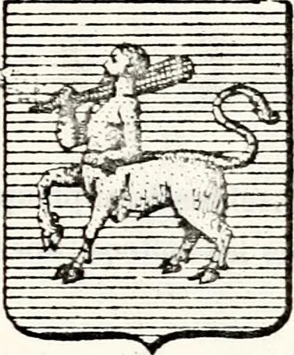 An illustration from Traité élémentaire du blason, 1872, leaf 292