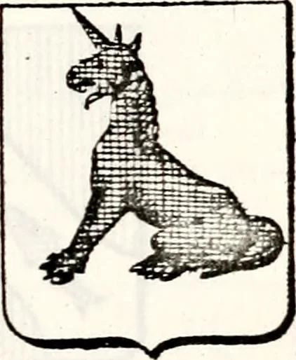 An illustration from Traité élémentaire du blason, 1872, leaf 296