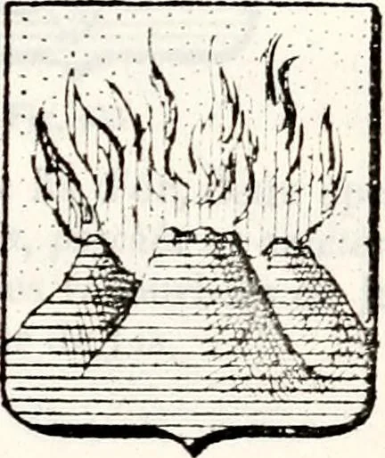 An illustration from Traité élémentaire du blason, 1872, leaf 300
