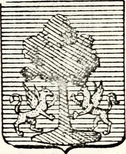 An illustration from Traité élémentaire du blason, 1872, leaf 312
