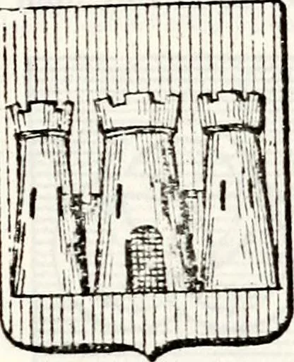 An illustration from Traité élémentaire du blason, 1872, leaf 314