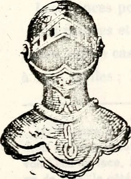 An illustration from Traité élémentaire du blason, 1872, leaf 322